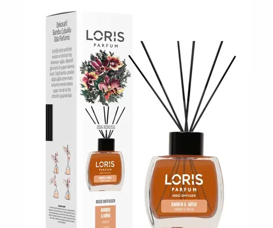 لوريس معطر جو عنبر ومسك 120 مل